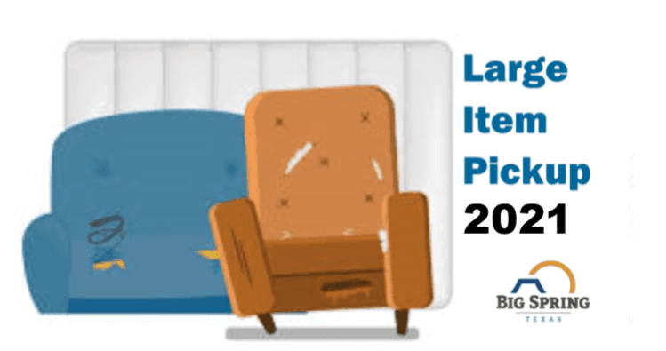 Large Item Pickup 2021 Graphic