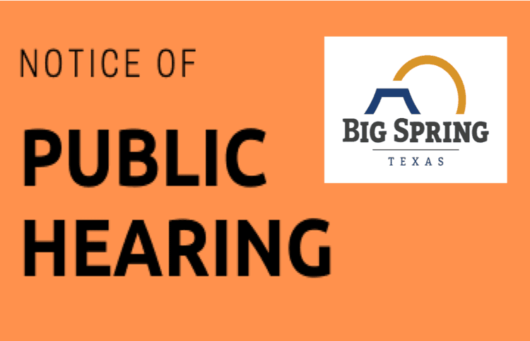 notice of public hearing