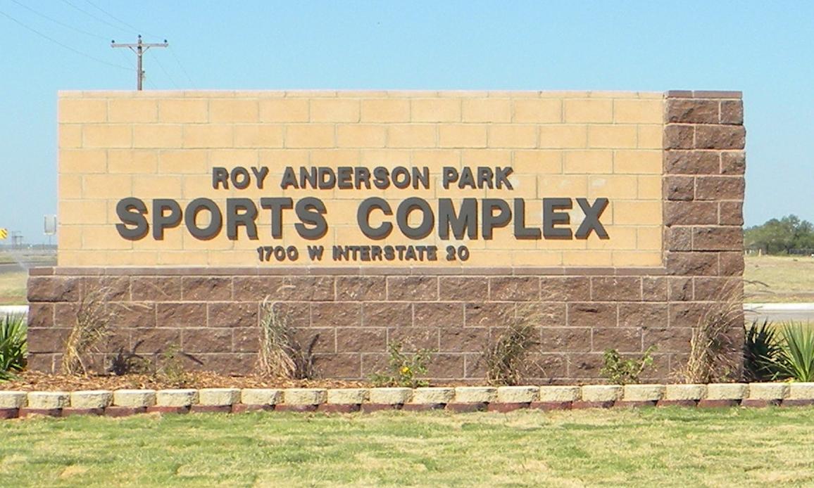 Roy Anderson Sports Complex Sign