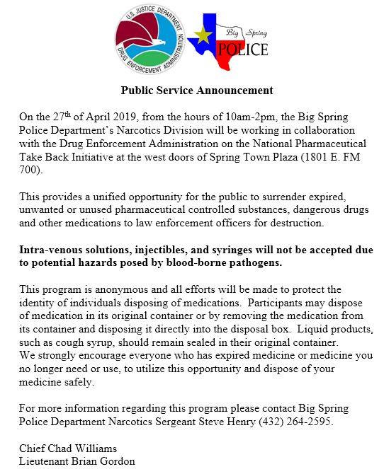 Take Back Initiative